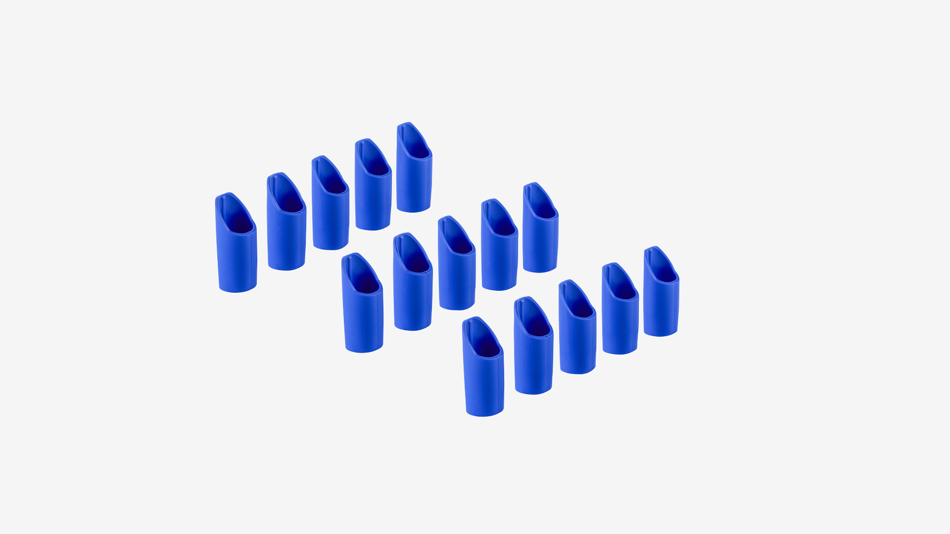 Embout en caoutchouc pour EV Silicon D=16 L Type (15 pcs/paquet)