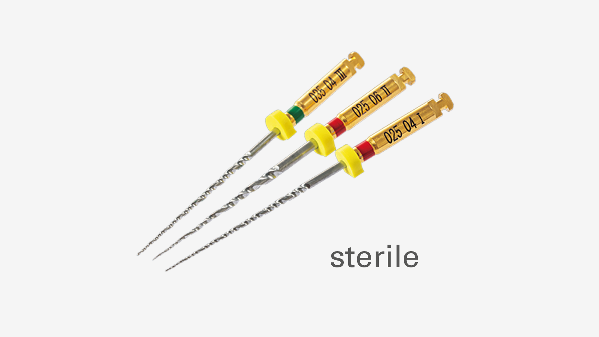 Limes stériles JIZAI KIT NiTi mise en forme (3 limes / pack) - Endondontie